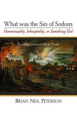 What was the Sin of Sodom: Homosexuality, Inhospitality, or Something Else? by Peterson, Brian Neil