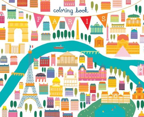 Paris Coloring Book by Heo, Min