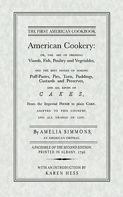 American Cookery by Simmons, Amelia