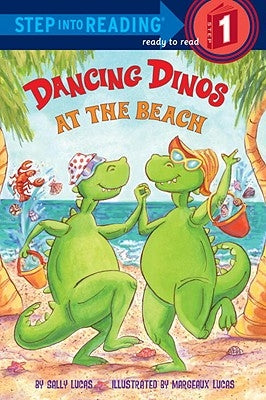 Dancing Dinos at the Beach by Lucas, Sally