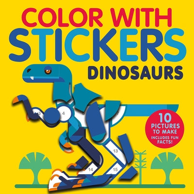 Color with Stickers: Dinosaurs by Marx, Jonny
