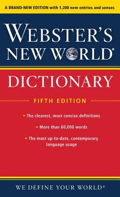 Webster's New World Dictionary, Fifth Edition by Editors of Webster's New World College D
