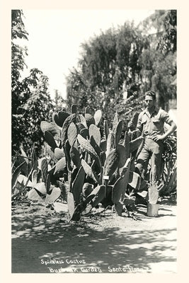 Vintage Journal Spineless Cactus, Burbank Garden by Found Image Press