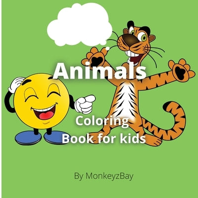 Animals Coloring Book for Kids by Monkeyzbay