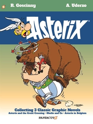 Asterix Omnibus #8: Collecting Asterix and the Great Crossing, Obelix and Co, Asterix in Belgium by Uderzo, Albert