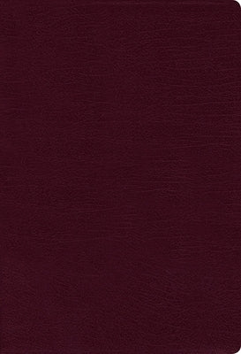 Nasb, Thinline Bible, Large Print, Bonded Leather, Burgundy, Red Letter Edition, 1995 Text, Thumb Indexed, Comfort Print by Zondervan