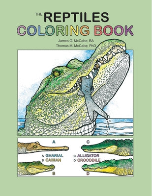 The Reptiles Coloring Book by Coloring Concepts Inc
