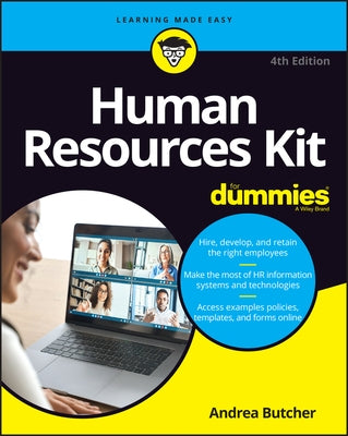 Human Resources Kit for Dummies by Butcher, Andrea