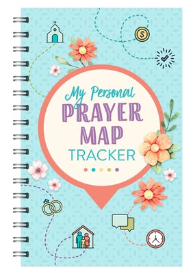 My Personal Prayer Map Tracker - Light Blue by Compiled by Barbour Staff