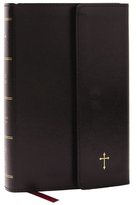 NKJV Compact Paragraph-Style Bible W/ 73,000 Cross References, Black Leatherflex W/ Magnetic Flap, Red Letter, Comfort Print: Holy Bible, New King Jam by Thomas Nelson