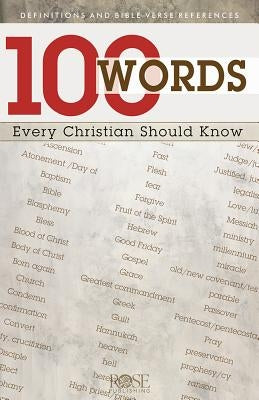100 Words Every Christian Should Know - Pamphlet by Rose Publishing