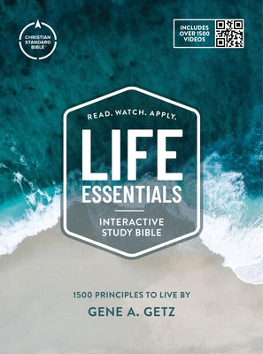 CSB Life Essentials Study Bible, Hardcover W/Jacket by Getz, Gene A.