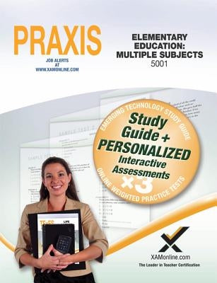 Praxis Elementary Education: Multiple Subjects 5001 Book and Online by Wynne, Sharon A.