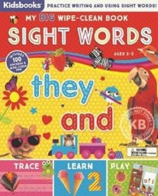 My Big Wipe-Clean Book Sight Words by Kidsbooks