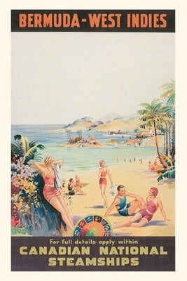 Vintage Journal Bermuda-West Indies Travel Poster by Found Image Press