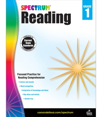 Spectrum Reading Workbook, Grade 1 by Spectrum