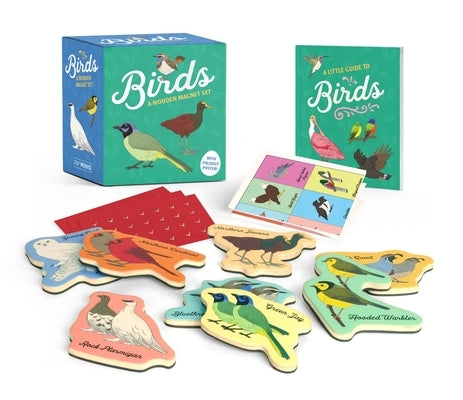 Birds: A Wooden Magnet Set by Belleny, Danielle