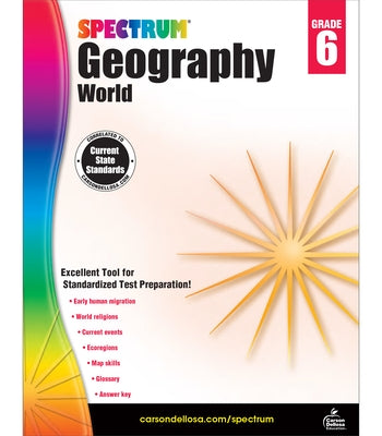 Spectrum Geography, Grade 6: World by Spectrum