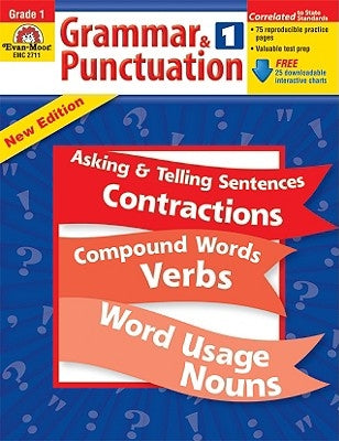 Grammar & Punctuation Grade 1 by Evan-Moor Educational Publishers