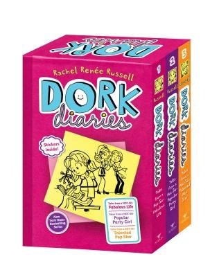 Dork Diaries Box Set (Book 1-3): Dork Diaries; Dork Diaries 2; Dork Diaries 3 by Russell, Rachel Ren
