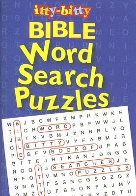 Itty-Bitty Bible Word Search Puzzles by Warner Press