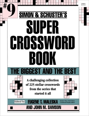 Simon & Schuster's Super Crossword Book by Samson, John M.