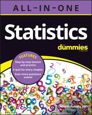 Statistics All-In-One for Dummies by Rumsey, Deborah J.