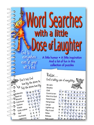 Word Searches with a Little Dose of Laughter by Editors, Product Concept