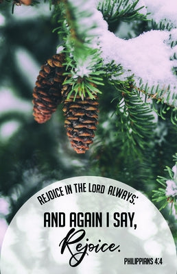 Rejoice Bulletin (Pkg 100) General Worship by Broadman Church Supplies Staff