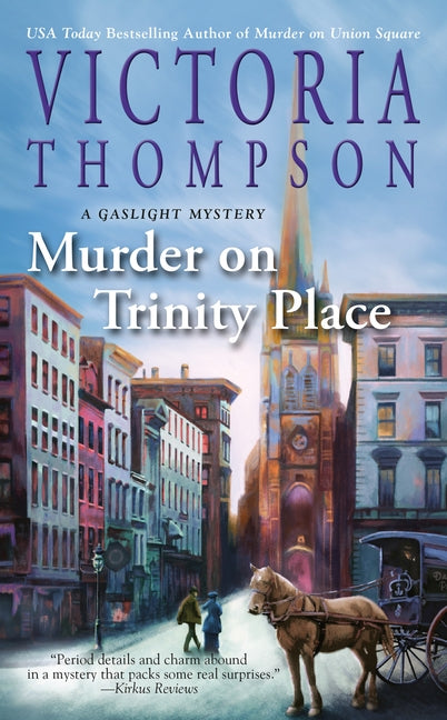 Murder on Trinity Place by Thompson, Victoria