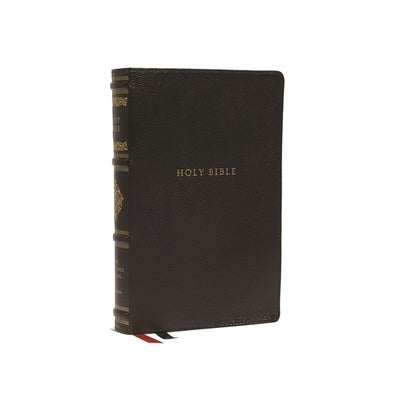 Nkjv, Personal Size Reference Bible, Sovereign Collection, Genuine Leather, Black, Red Letter, Thumb Indexed, Comfort Print: Holy Bible, New King Jame by Thomas Nelson