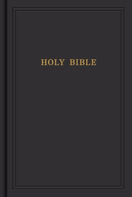 KJV Pew Bible, Black Hardcover by Holman Bible Publishers