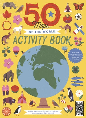 50 Maps of the World Activity Book by Handicott, Ben