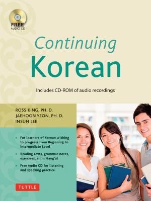 Continuing Korean [With CD (Audio)] by King, Ross