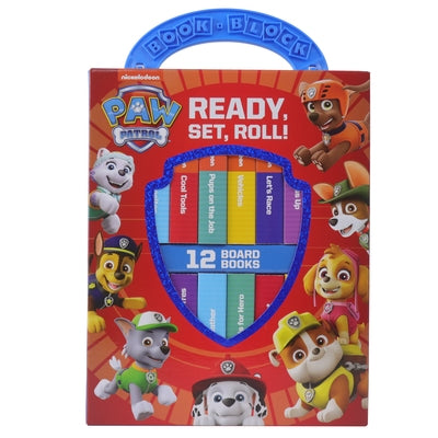 Nickelodeon Paw Patrol: Ready, Set, Roll!: 12 Board Books by Pi Kids