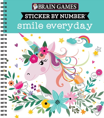 Sticker by Number Smile Everyday by Publications International Ltd