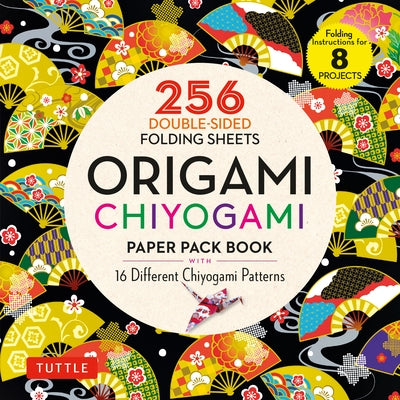 Origami Chiyogami Paper Pack Book: 256 Double-Sided Folding Sheets (Includes Instructions for 8 Projects) by Tuttle Publishing