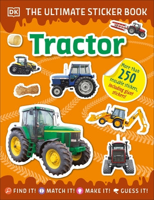 The Ultimate Sticker Book Tractor by DK
