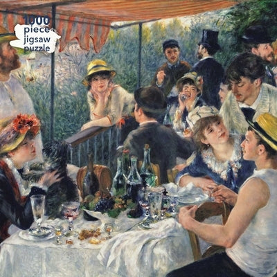 Adult Jigsaw Puzzle Pierre Auguste Renoir: Luncheon of the Boating Party: 1000-Piece Jigsaw Puzzles by Flame Tree Studio
