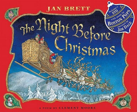 The Night Before Christmas [With DVD] by Brett, Jan
