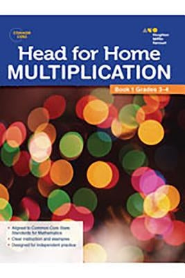 Head For Home Math Skills: Multiplication, Book 1 by Houghton Mifflin Harcourt