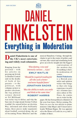 Everything in Moderation by Finkelstein, Daniel