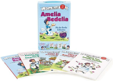 Amelia Bedelia I Can Read Box Set #1: Amelia Bedelia Hit the Books by Parish, Peggy