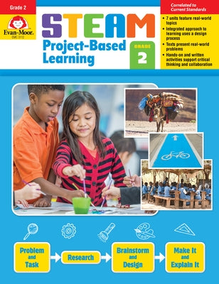 Steam Project-Based Learning, Grade 2 by Educational Publishers, Evan-Moor