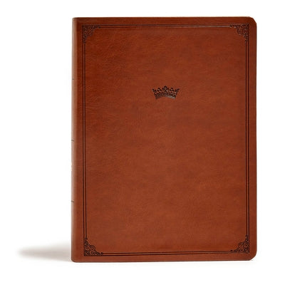 CSB Tony Evans Study Bible, British Tan Leathertouch, Indexed by Evans, Tony