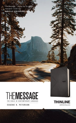 The Message Thinline (Leatherlike, Arrow Black) by Peterson, Eugene H.