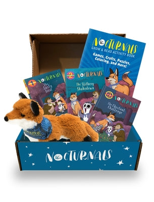 The Nocturnals Grow & Read Activity Box: Early Readers, Plush Toy, and Activity Book - Level 1â "3 by Hecht, Tracey