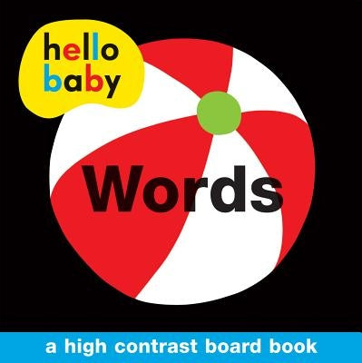 Hello Baby: Words: A High-Contrast Board Book by Priddy, Roger