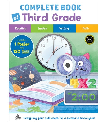 Complete Book of Third Grade by Carson Dellosa Education