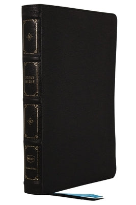 Nkjv, Large Print Thinline Reference Bible, Blue Letter, MacLaren Series, Leathersoft, Black, Comfort Print: Holy Bible, New King James Version by Thomas Nelson